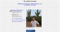 Desktop Screenshot of pownuk.com
